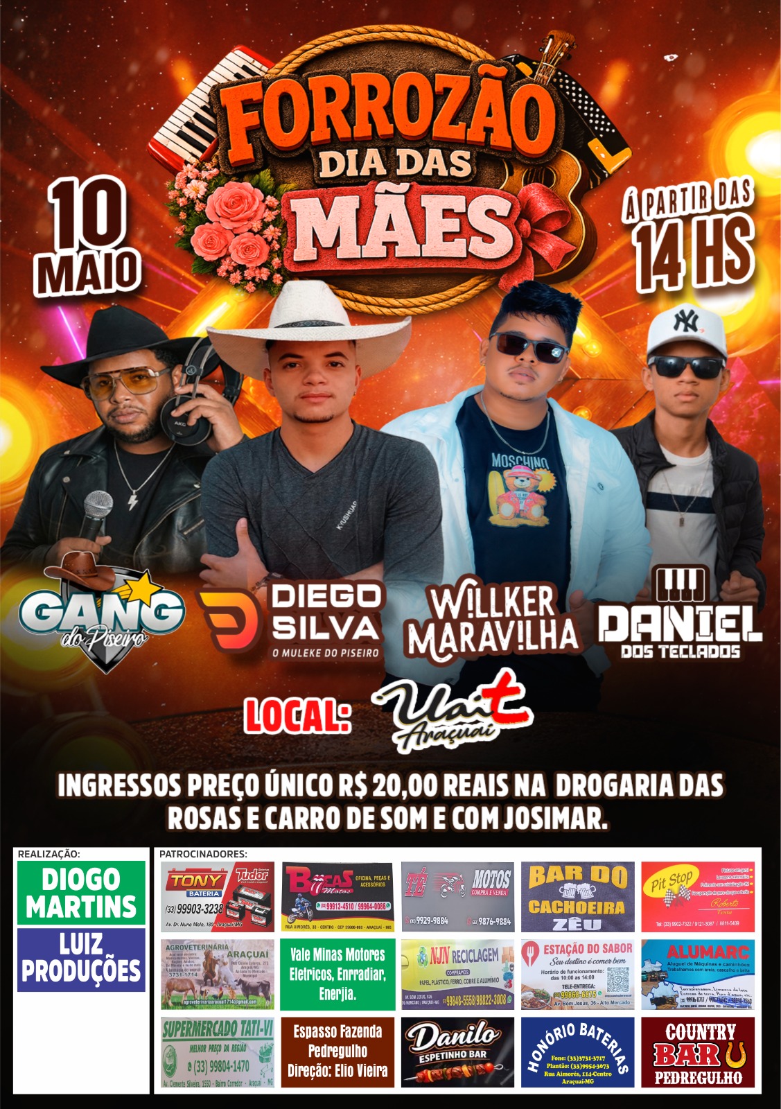 Forrozão Dia das Mães